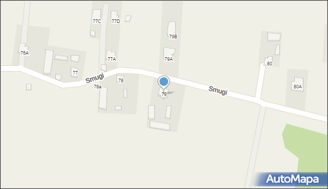 Smugi, Smugi, 79, mapa Smugi