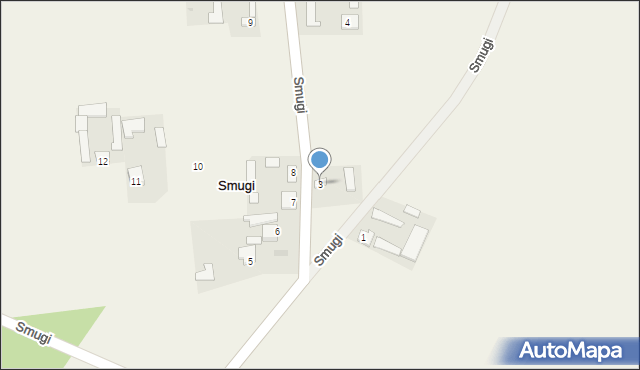Smugi, Smugi, 3, mapa Smugi