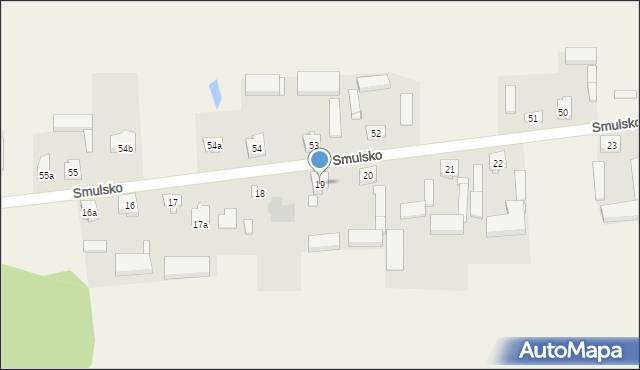 Smulsko, Smulsko, 19, mapa Smulsko