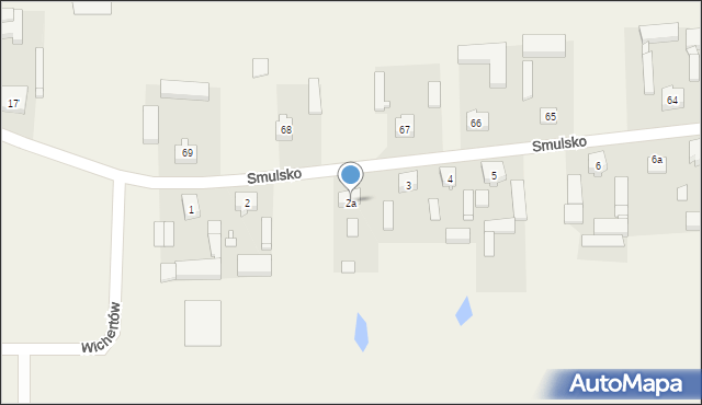 Smulsko, Smulsko, 2a, mapa Smulsko