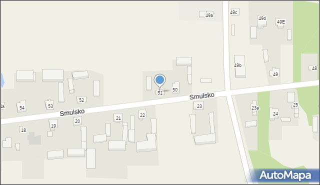 Smulsko, Smulsko, 51, mapa Smulsko