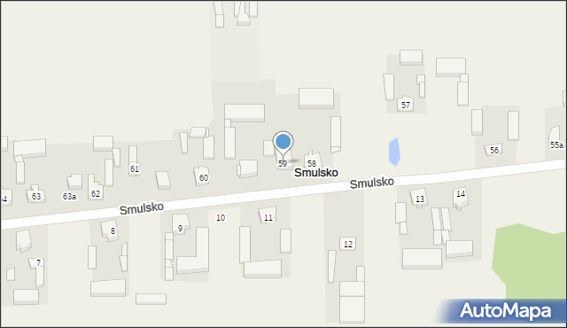 Smulsko, Smulsko, 59, mapa Smulsko