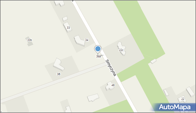 Smyczyna, Smyczyna, 34a, mapa Smyczyna