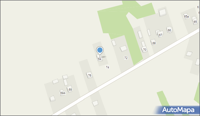 Smyków, Smyków, 64, mapa Smyków