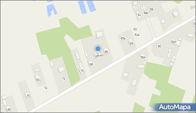 Smyków, Smyków, 67, mapa Smyków