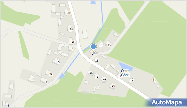 Smyków, Smyków, 17, mapa Smyków