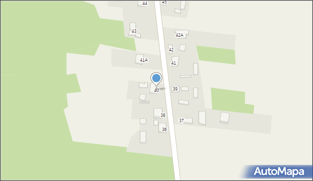 Smyków, Smyków, 40, mapa Smyków