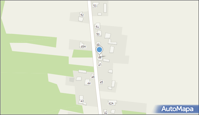 Smyków, Smyków, 48, mapa Smyków