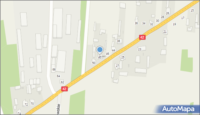 Smyków, Smyków, 40, mapa Smyków