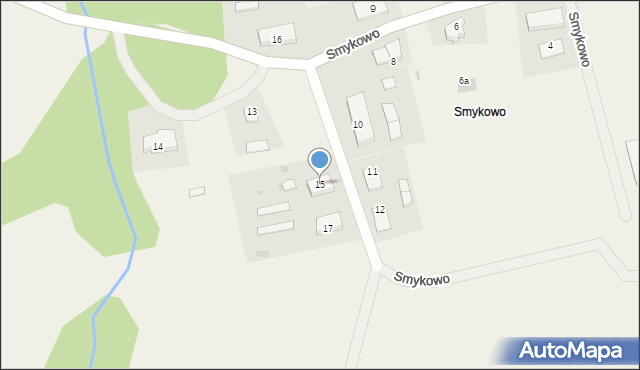 Smykowo, Smykowo, 15, mapa Smykowo