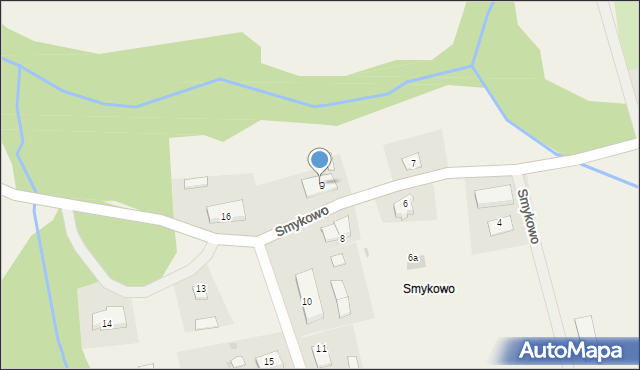 Smykowo, Smykowo, 9, mapa Smykowo