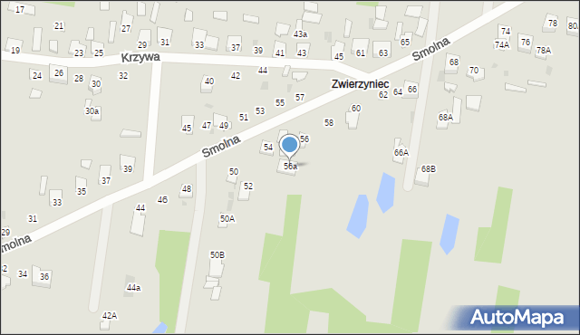 Sochaczew, Smolna, 56a, mapa Sochaczew