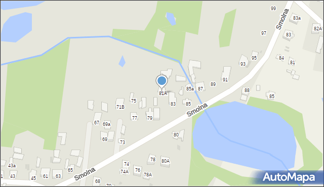 Sochaczew, Smolna, 81A, mapa Sochaczew