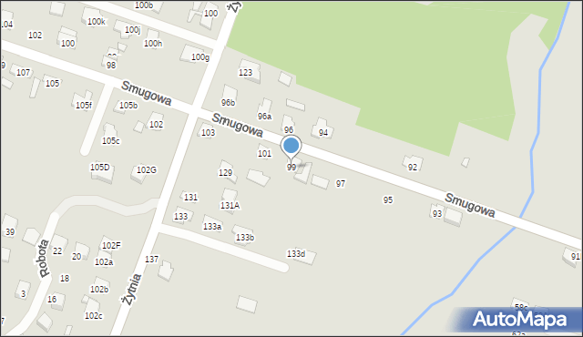 Starachowice, Smugowa, 99, mapa Starachowic
