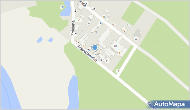 Tomaszów Mazowiecki, Smardzewicka, 7, mapa Tomaszów Mazowiecki