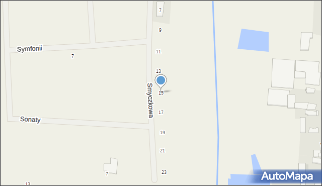 Walendów, Smyczkowa, 15, mapa Walendów