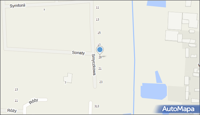 Walendów, Smyczkowa, 19, mapa Walendów