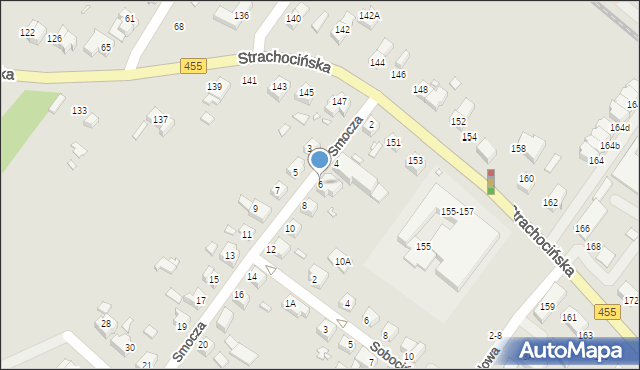 Wrocław, Smocza, 6, mapa Wrocławia