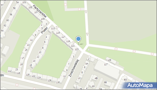 Wrocław, Smętna, 4b, mapa Wrocławia