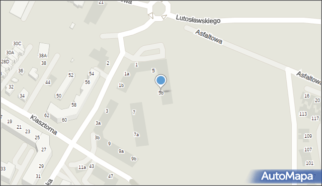 Wrocław, Smardzowska, 5b, mapa Wrocławia