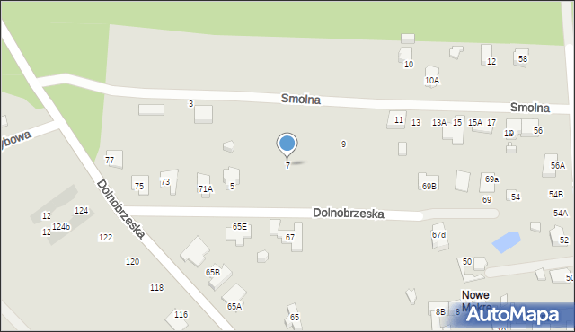 Wrocław, Smolna, 7, mapa Wrocławia