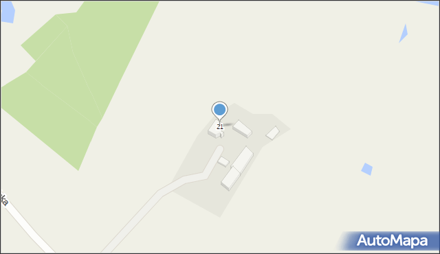 Wyszecino, Smażyńska, 21, mapa Wyszecino