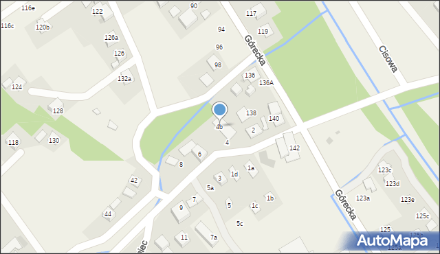 Brenna, Snowaniec, 4b, mapa Brenna