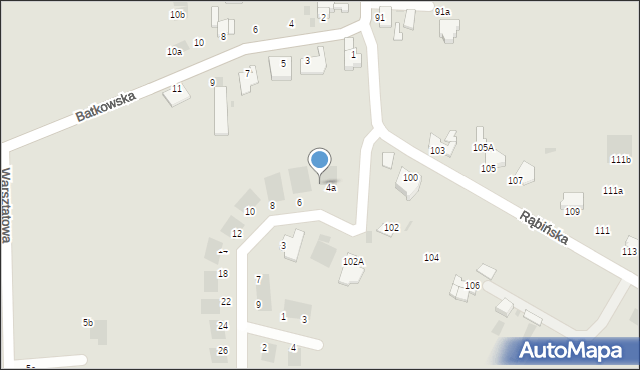 Inowrocław, Snarskiego Bogdana, 4b, mapa Inowrocławia