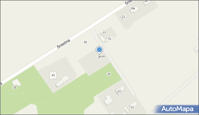 Słomczyn, Śnieżna, 37, mapa Słomczyn