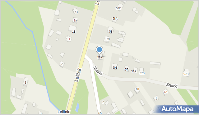 Snarki, Snarki, 59a, mapa Snarki