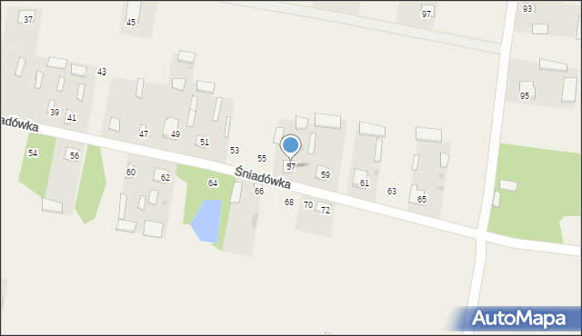 Śniadówka, Śniadówka, 57, mapa Śniadówka