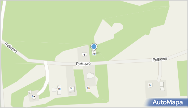 Śniadowo, Śniadowo, 7d, mapa Śniadowo