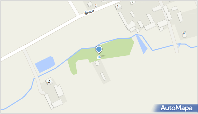 Śnice, Śnice, 1b, mapa Śnice