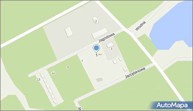 Śnice, Śnice, 5, mapa Śnice