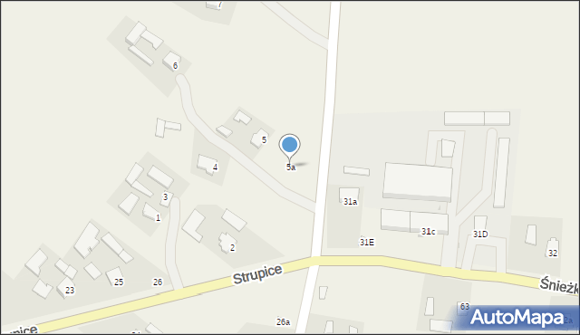 Śnieżkowice, Śnieżkowice, 5a, mapa Śnieżkowice