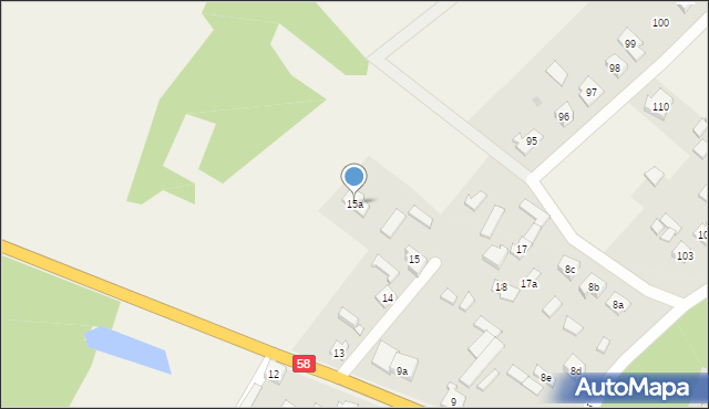 Snopki, Snopki, 15a, mapa Snopki