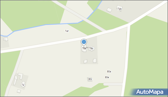 Snopki, Snopki, 78a, mapa Snopki