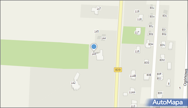 Snopków, Snopków, 143, mapa Snopków