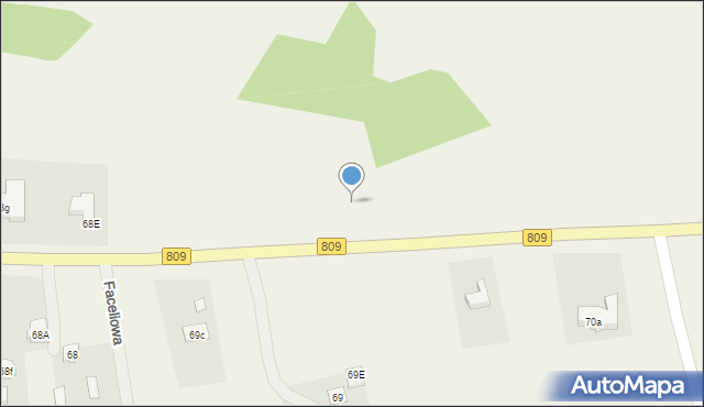 Snopków, Snopków, 69h, mapa Snopków