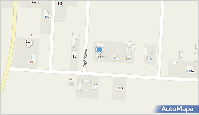 Snopków, Snopków, 83, mapa Snopków