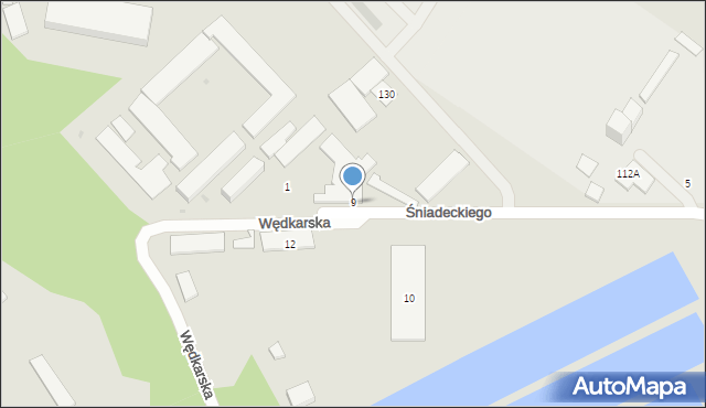 Tarnów, Śniadeckiego Jędrzeja, 9, mapa Tarnów