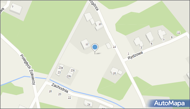 Bojano, Sosnowe Wzgórza, 14b, mapa Bojano