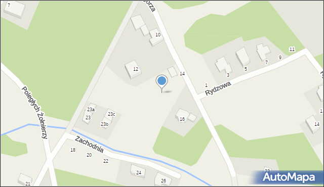 Bojano, Sosnowe Wzgórza, 14d, mapa Bojano