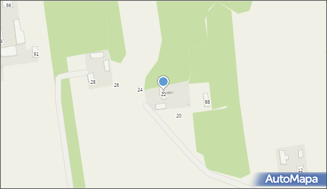 Bojmie, Sosnowa, 22, mapa Bojmie
