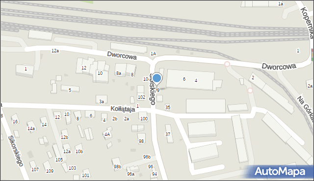 Brzesko, Solskiego Ludwika, 39, mapa Brzesko