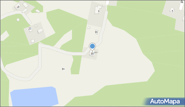 Bukowice, Sosnowa, 9d, mapa Bukowice