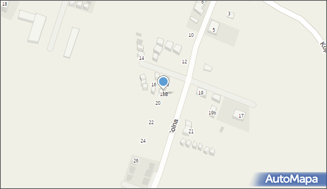 Chłapowo, Solna, 18B, mapa Chłapowo