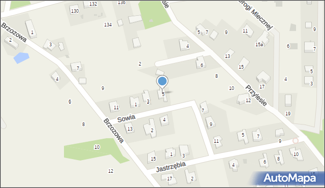 Chrząstawa Wielka, Sowia, 5, mapa Chrząstawa Wielka
