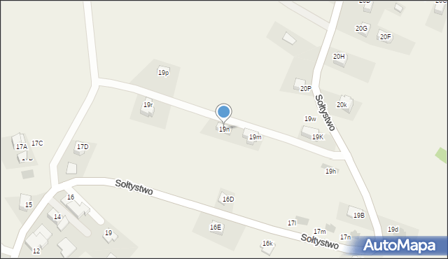 Czarna Góra, Sołtystwo, 19n, mapa Czarna Góra
