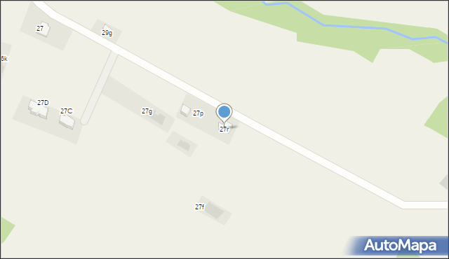 Czarna Góra, Sołtystwo, 27r, mapa Czarna Góra